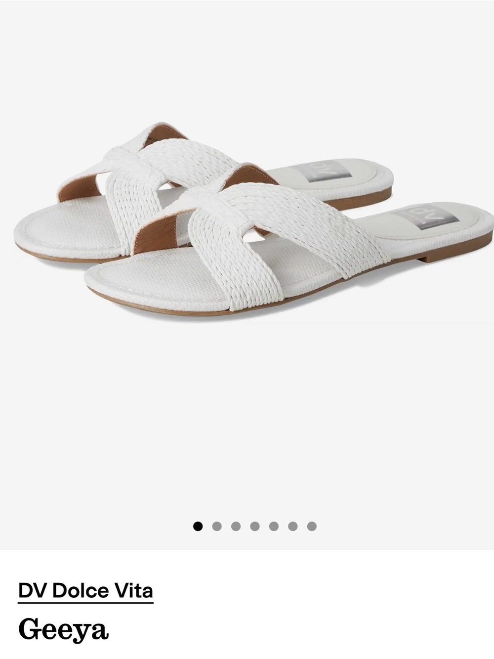 DV Dolce Vita Women’s Geeya Slide Sandals